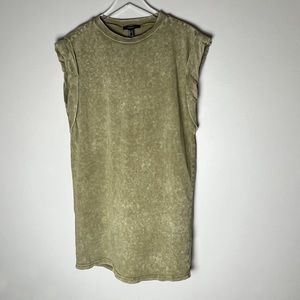 FOREVER 21 Acid Wash Mini Dress S Tunic Top✨